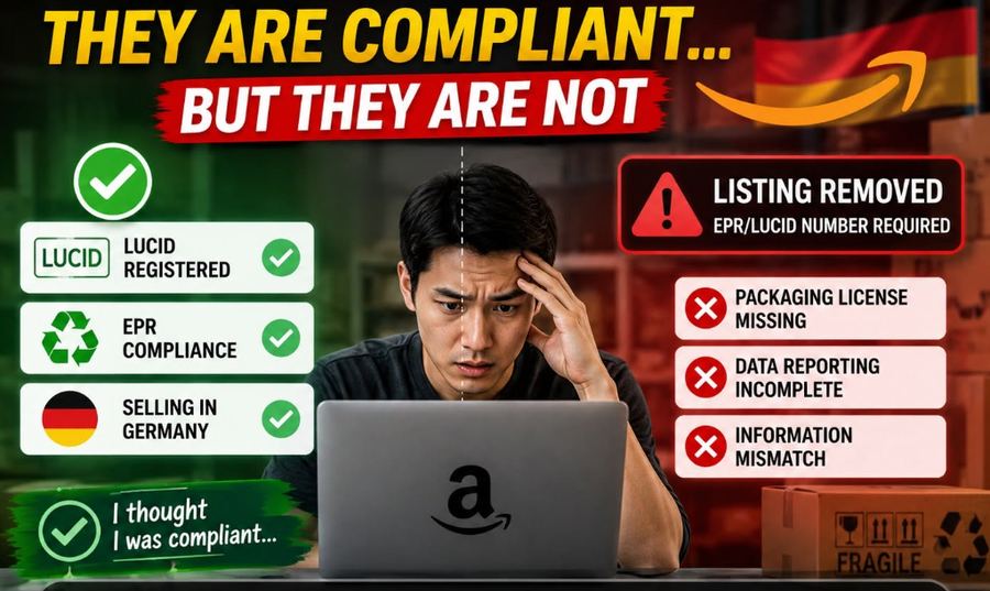 Many Amazon sellers think they are compliant
